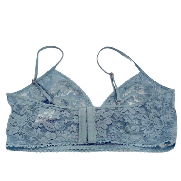 Inc International Concepts Women's
Lace Bralette Lingerie, Bue Amazonite size S - Picture 4 of 6